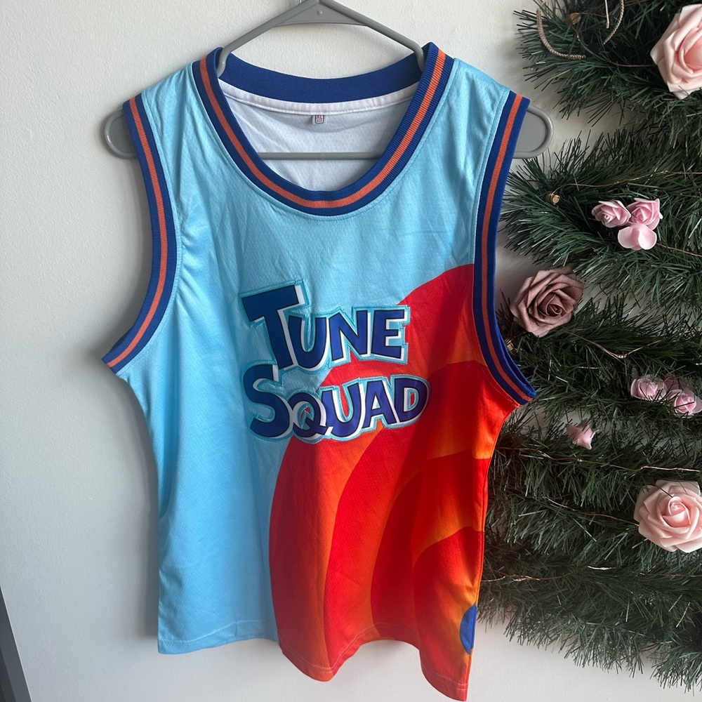 Tune Squad Kids Jersey - Blue and Red